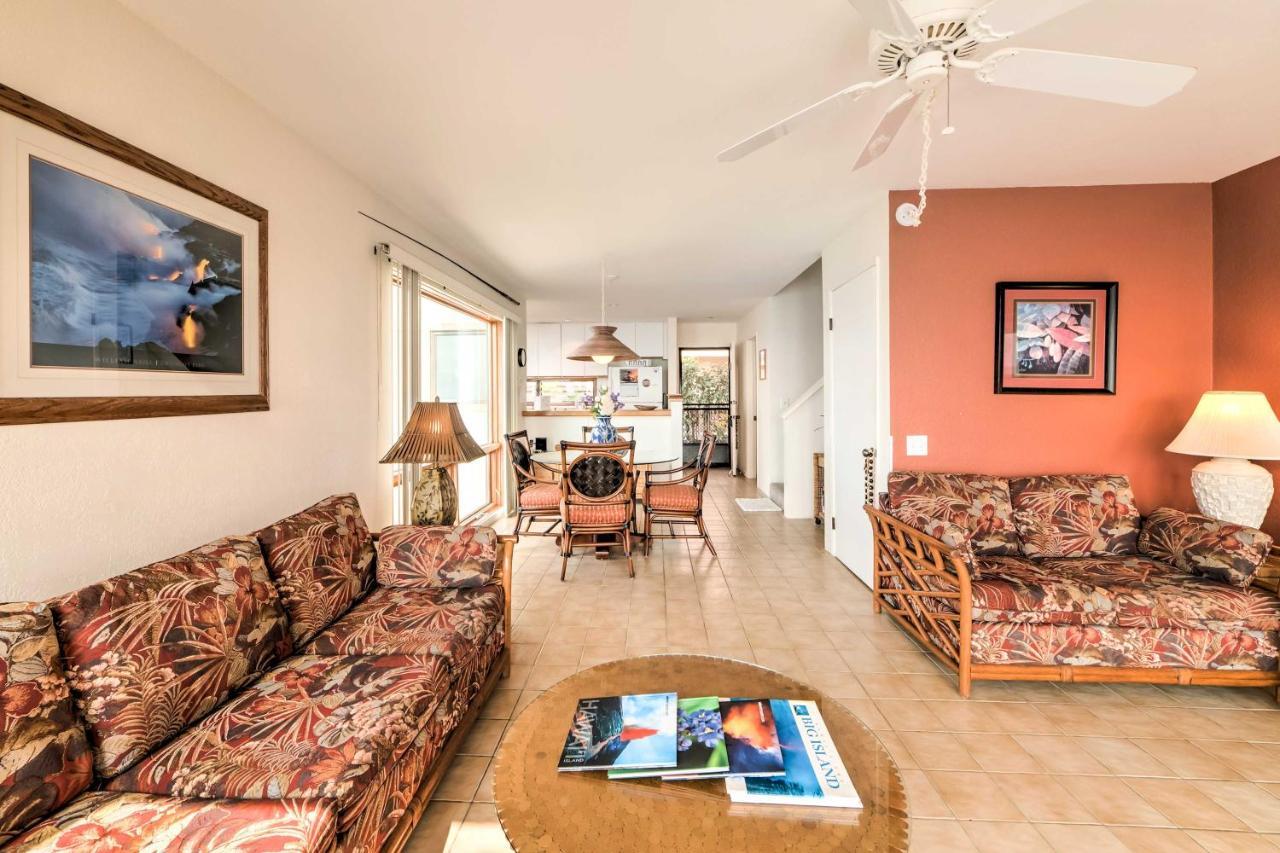 Oceanfront Kailua-Kona Townhome With Pool And Views! Bagian luar foto
