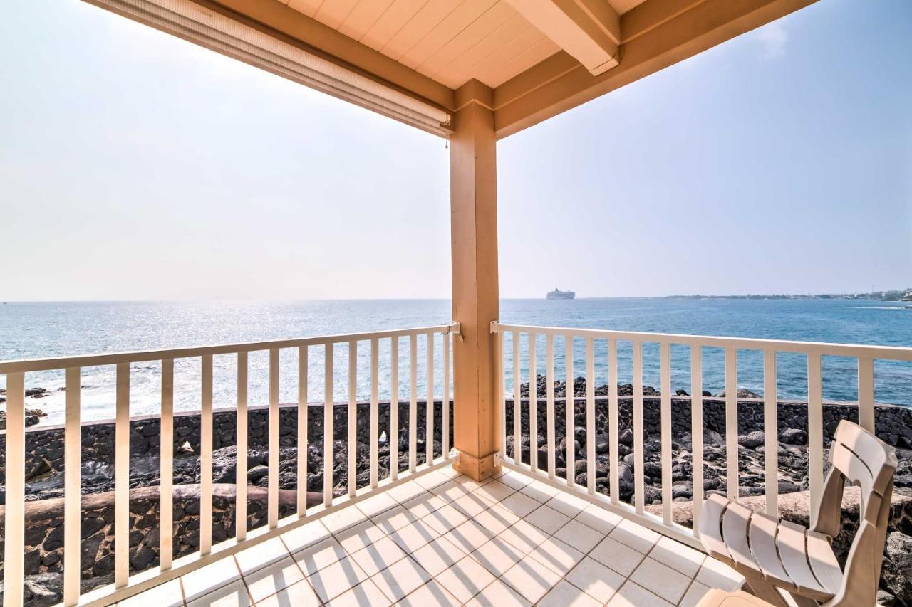 Oceanfront Kailua-Kona Townhome With Pool And Views! Bagian luar foto