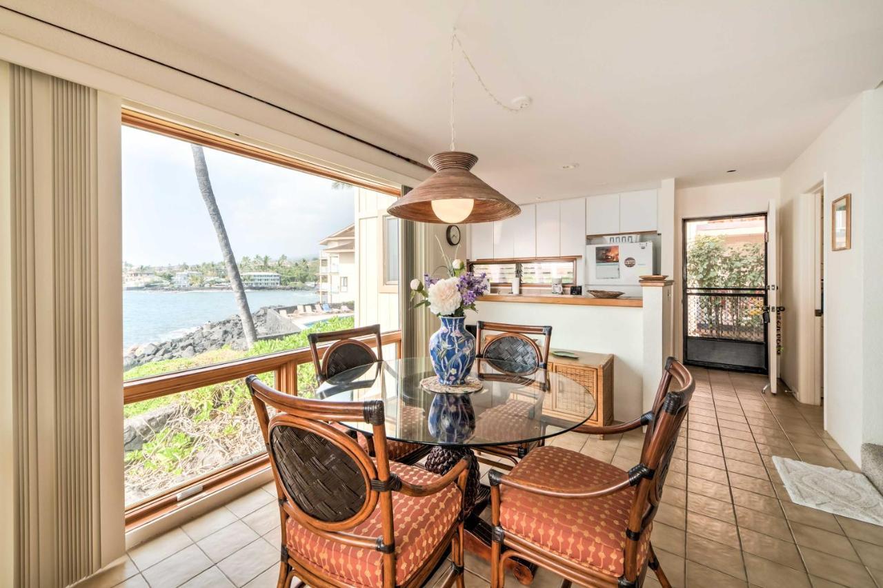 Oceanfront Kailua-Kona Townhome With Pool And Views! Bagian luar foto