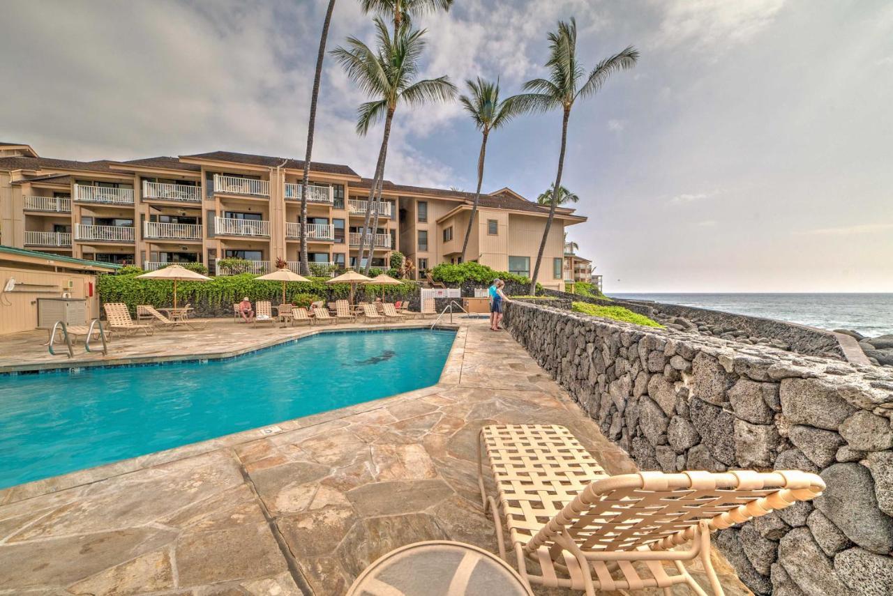 Oceanfront Kailua-Kona Townhome With Pool And Views! Bagian luar foto